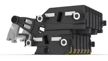 Il pistone TWINPACT è diviso in due parti uguali, una superiore e una inferiore.