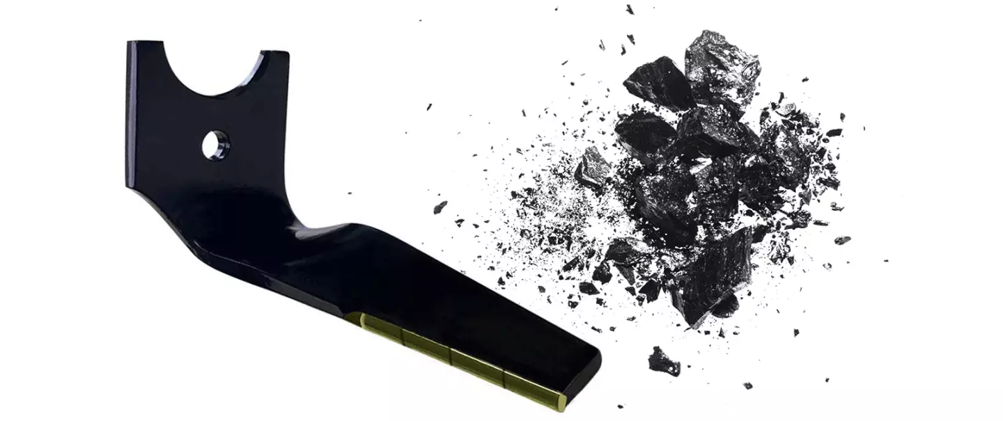 Den de herse rotative KUHN au carbure