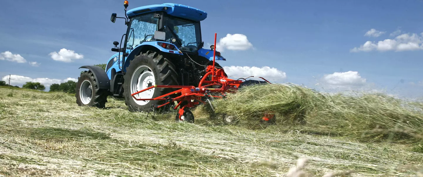 GF 502 al lavoro in campo