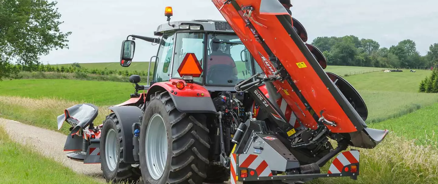 PZ 3015 in posizione di trasporto